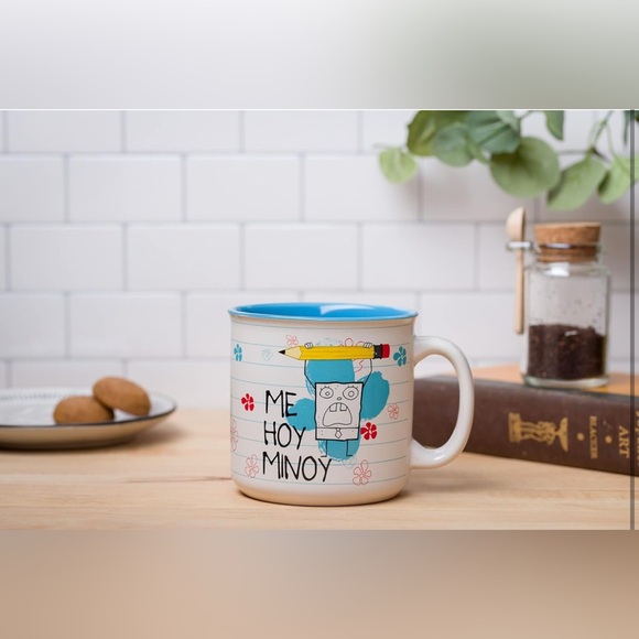 Spongebob Squarepants Frankendoodle Doodlebob with Pencil Me Hoy Minoy Mug - Picture 5 of 5